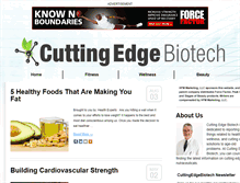 Tablet Screenshot of cuttingedgebiotech.com